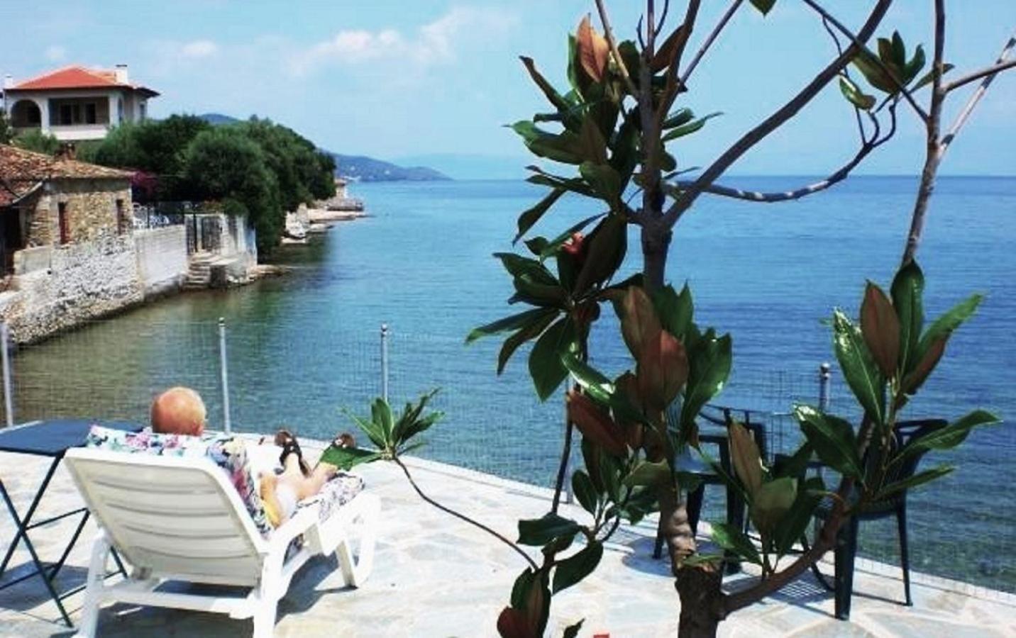 Little Bit Of Heaven Villa Sourpi Buitenkant foto